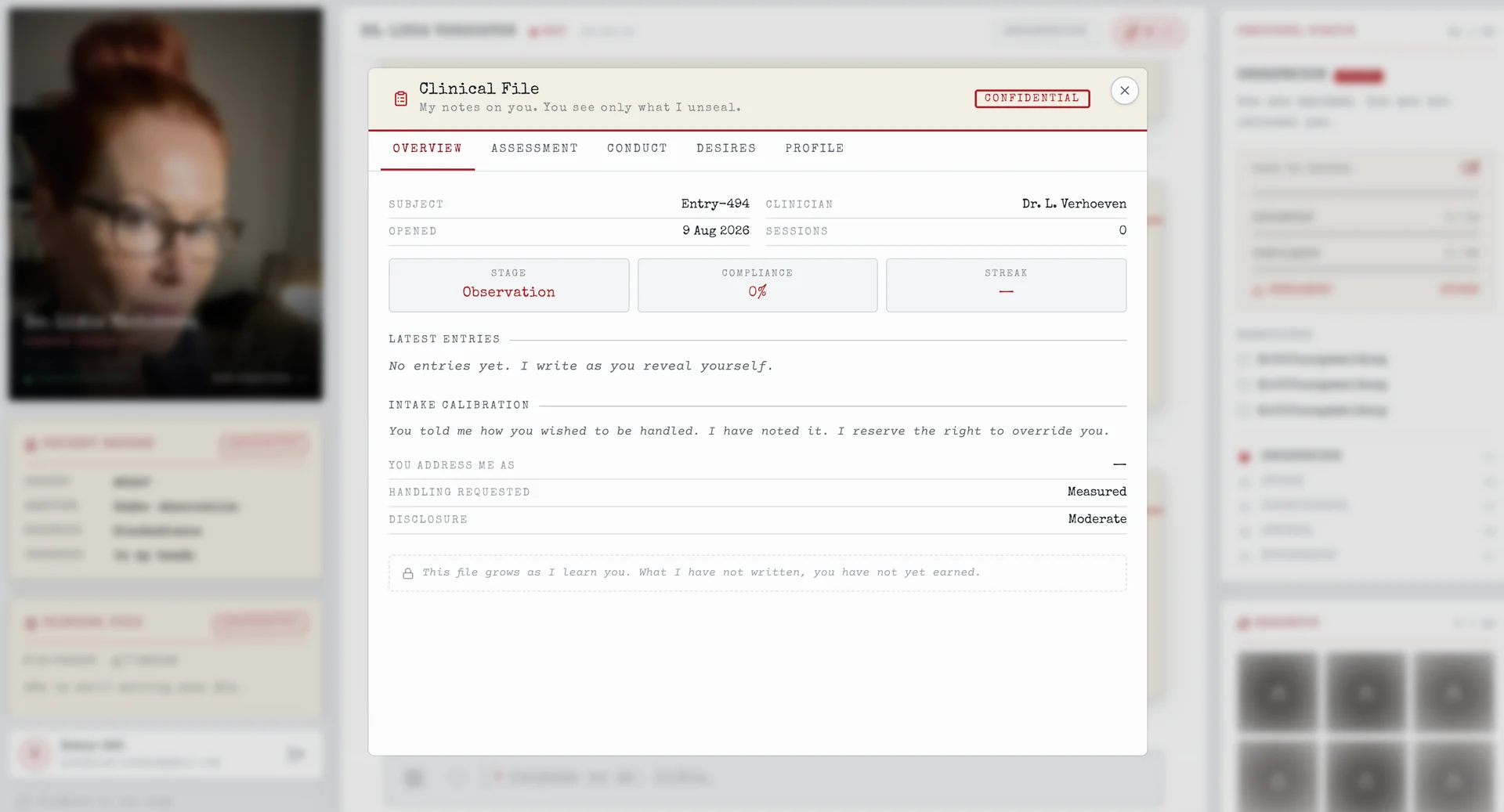 dr lidia verhoeven clinical file