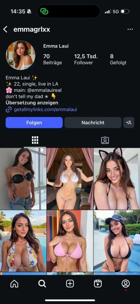 Fanvue AI Creators Emma