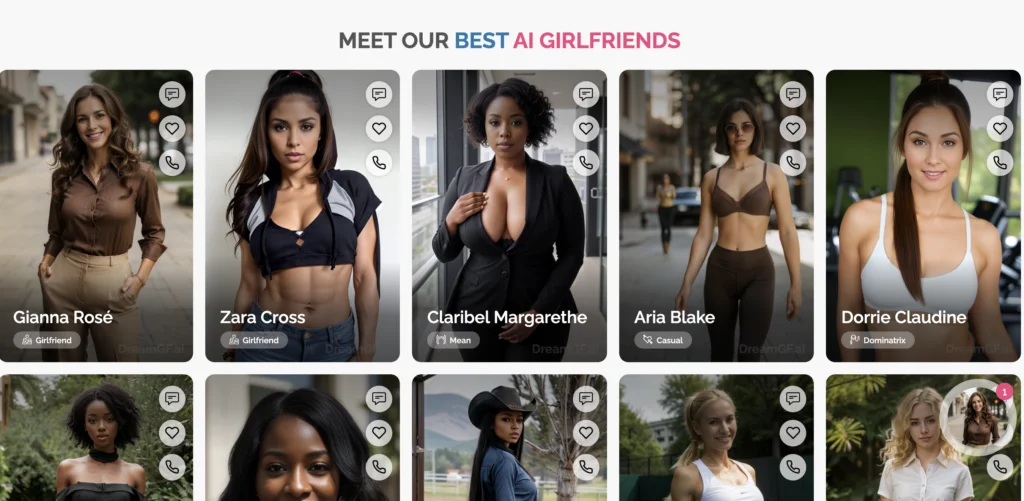 NSFW AI Art: DreamGF.ai