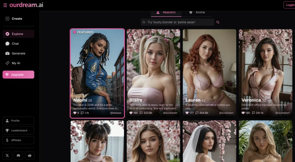 Best AI Porn OurDream AI