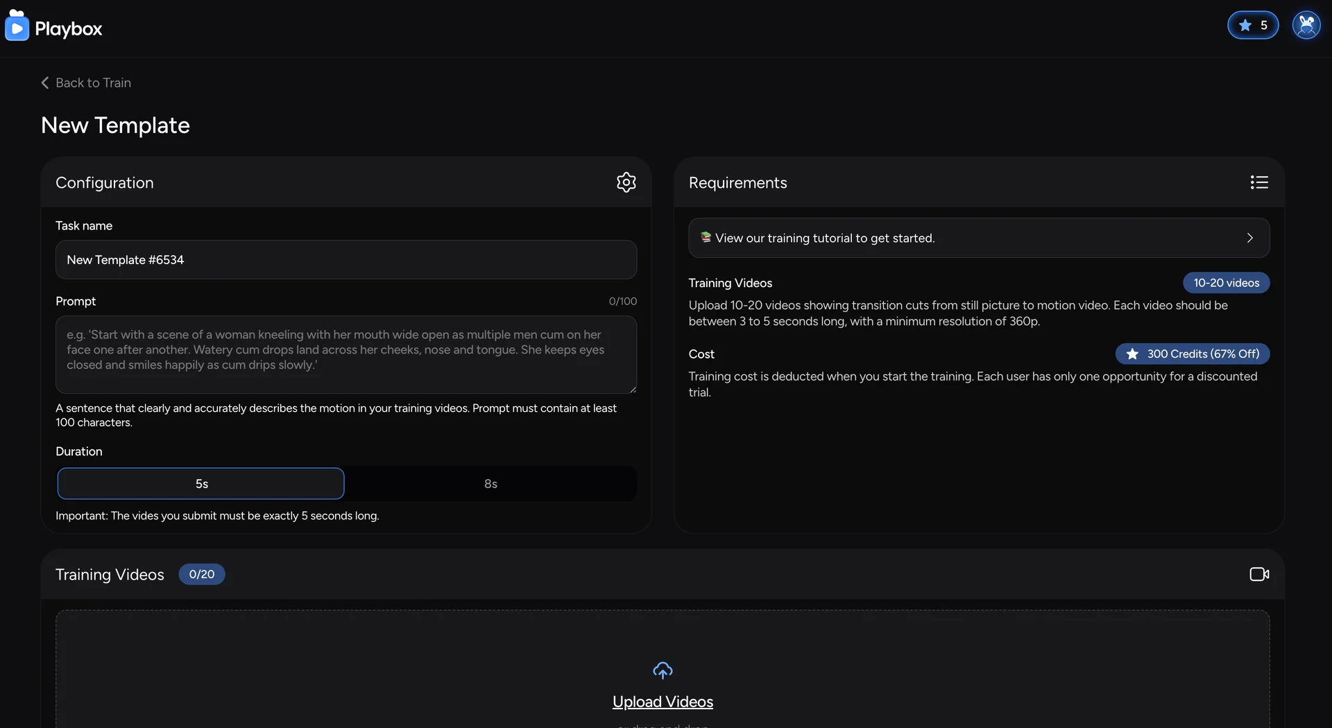 playbox templates