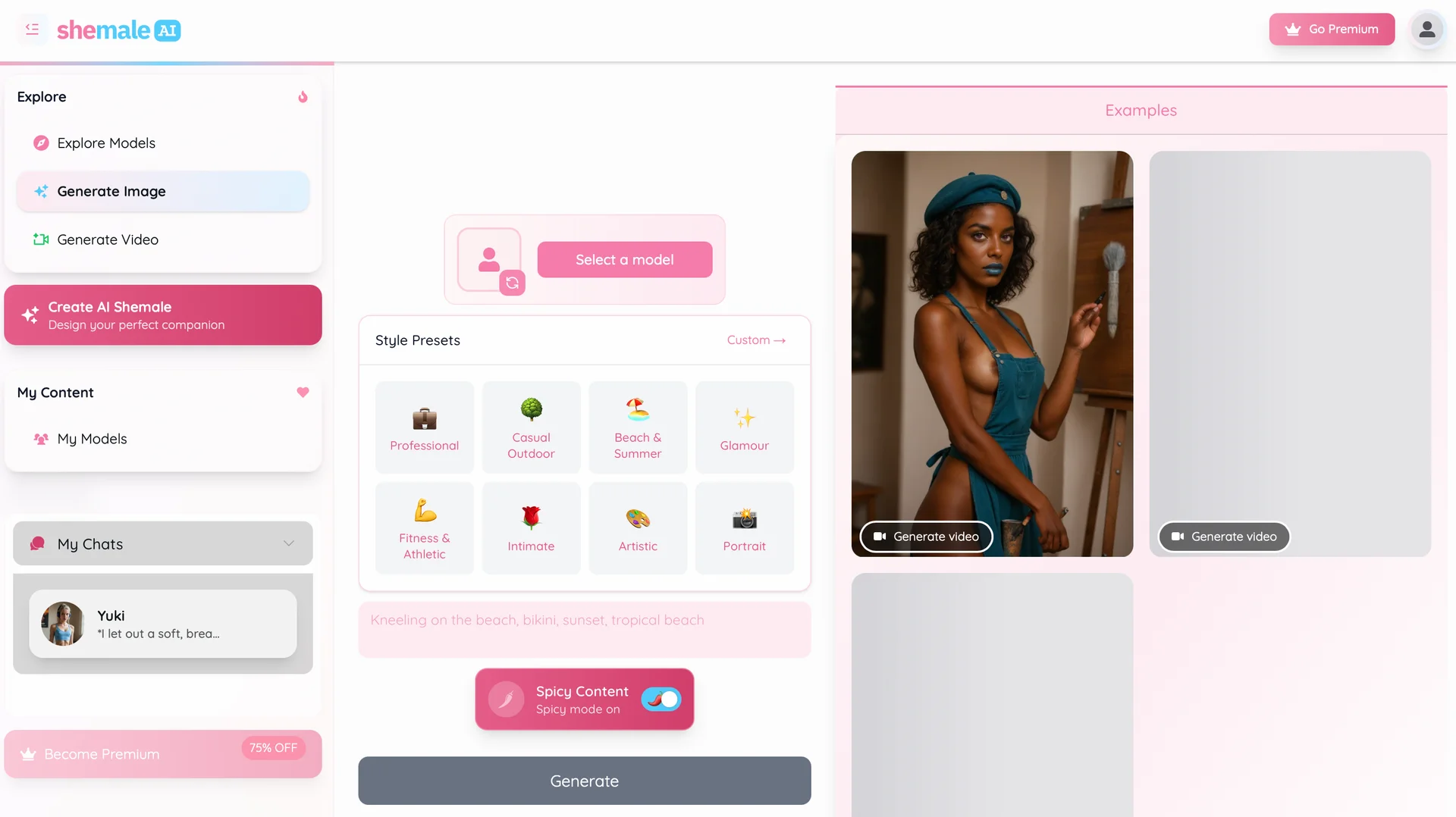 Shemale AI gallery 3